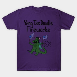 Yang Tse Doodle Fireworks T-Shirt